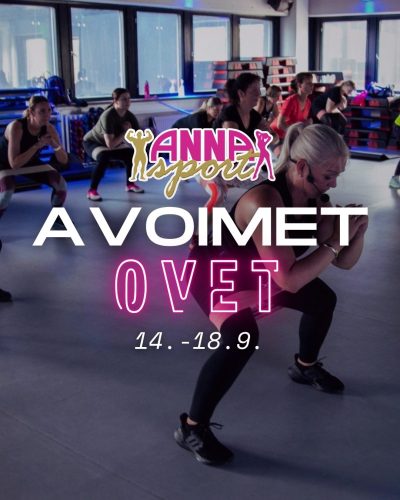 Avoimet ovet mainoksia ANNAsport