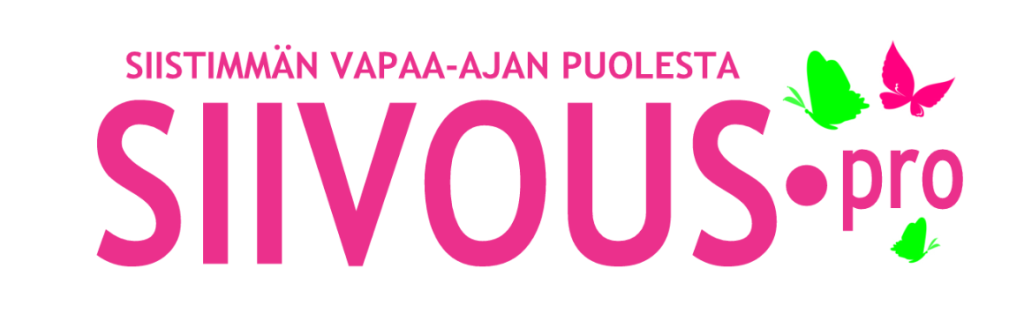Siivous.pro – siistimmän vapaa-ajan puolesta